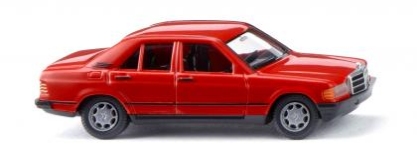 Wiking 014501 - H0 - Mercedes-Benz 190 E - signalrot